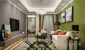 親親尚城136平現(xiàn)代兩居案例 呼和浩特實(shí)創(chuàng)裝飾設(shè)計
